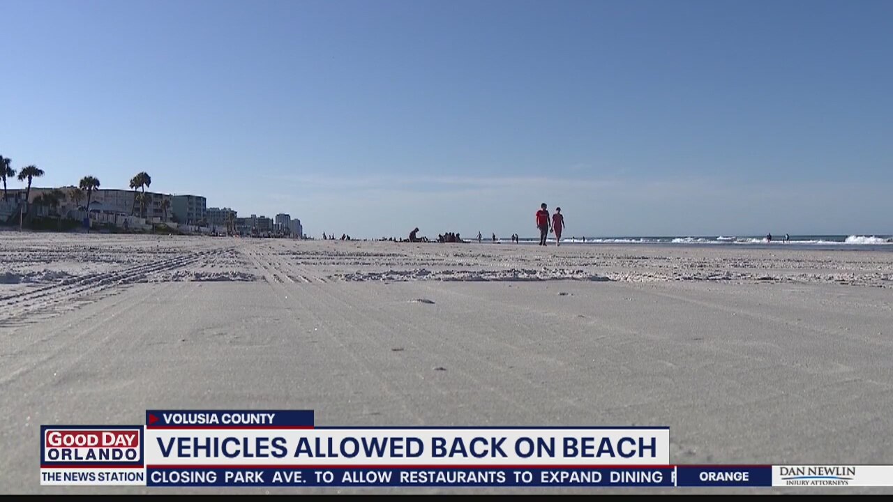 Volusia County reopens beach parking