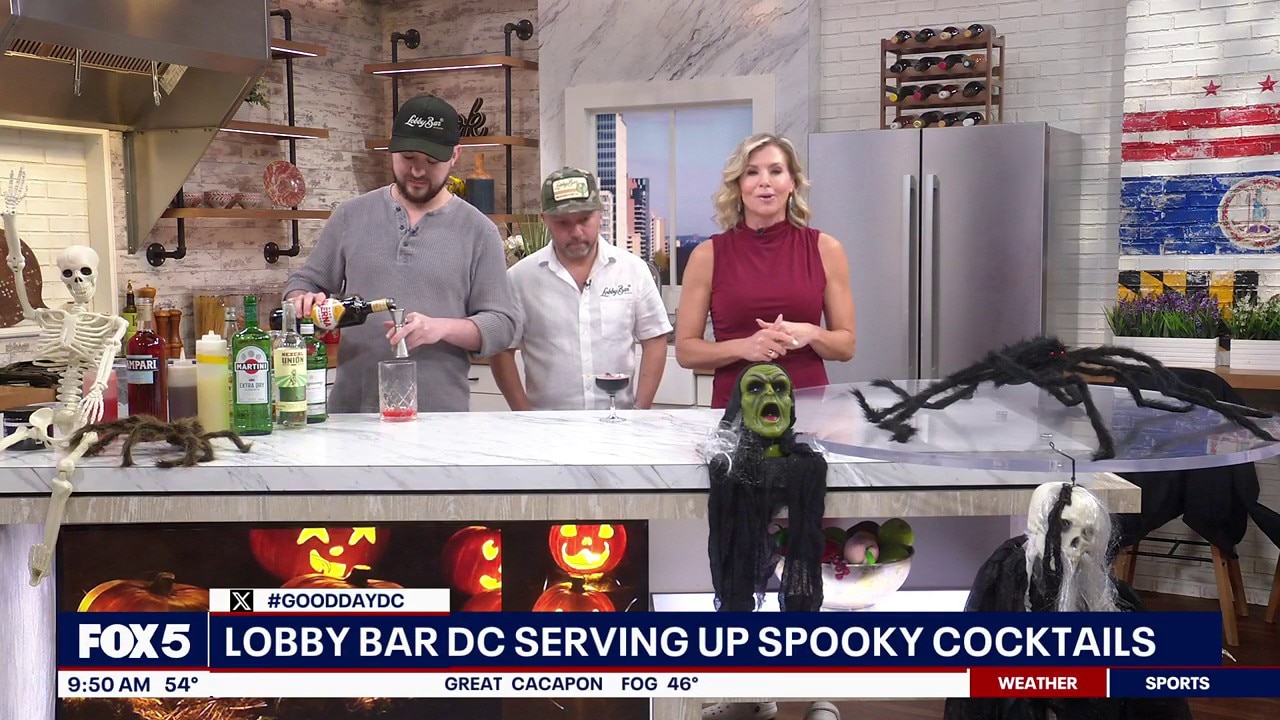 New Lobby Bar spooky cocktails