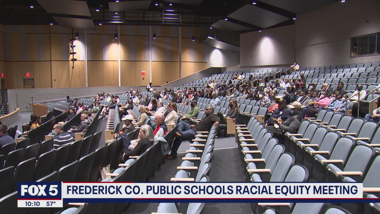 Frederick Co. public schools racial equity meeting