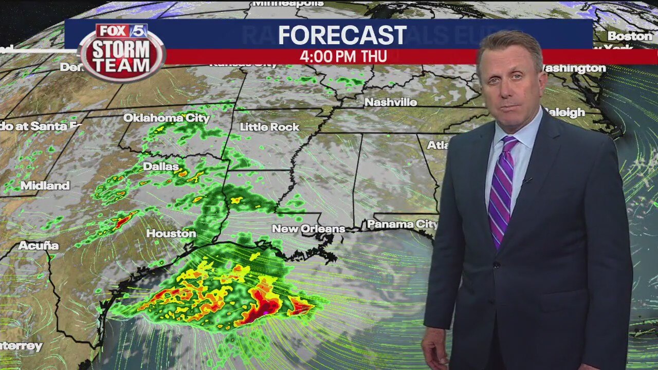 Tuesday afternoon forecast
