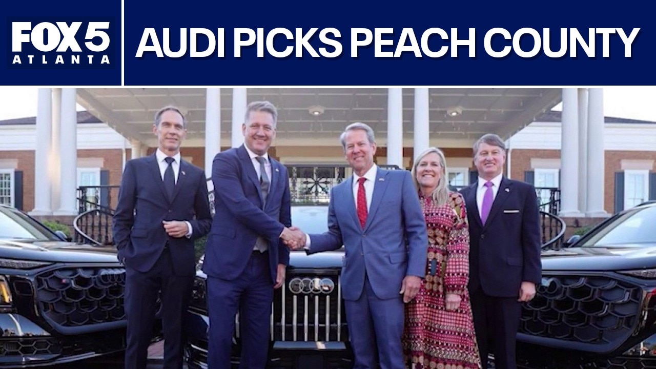 Peach County leaders react to $4B Audi plant coming to GA