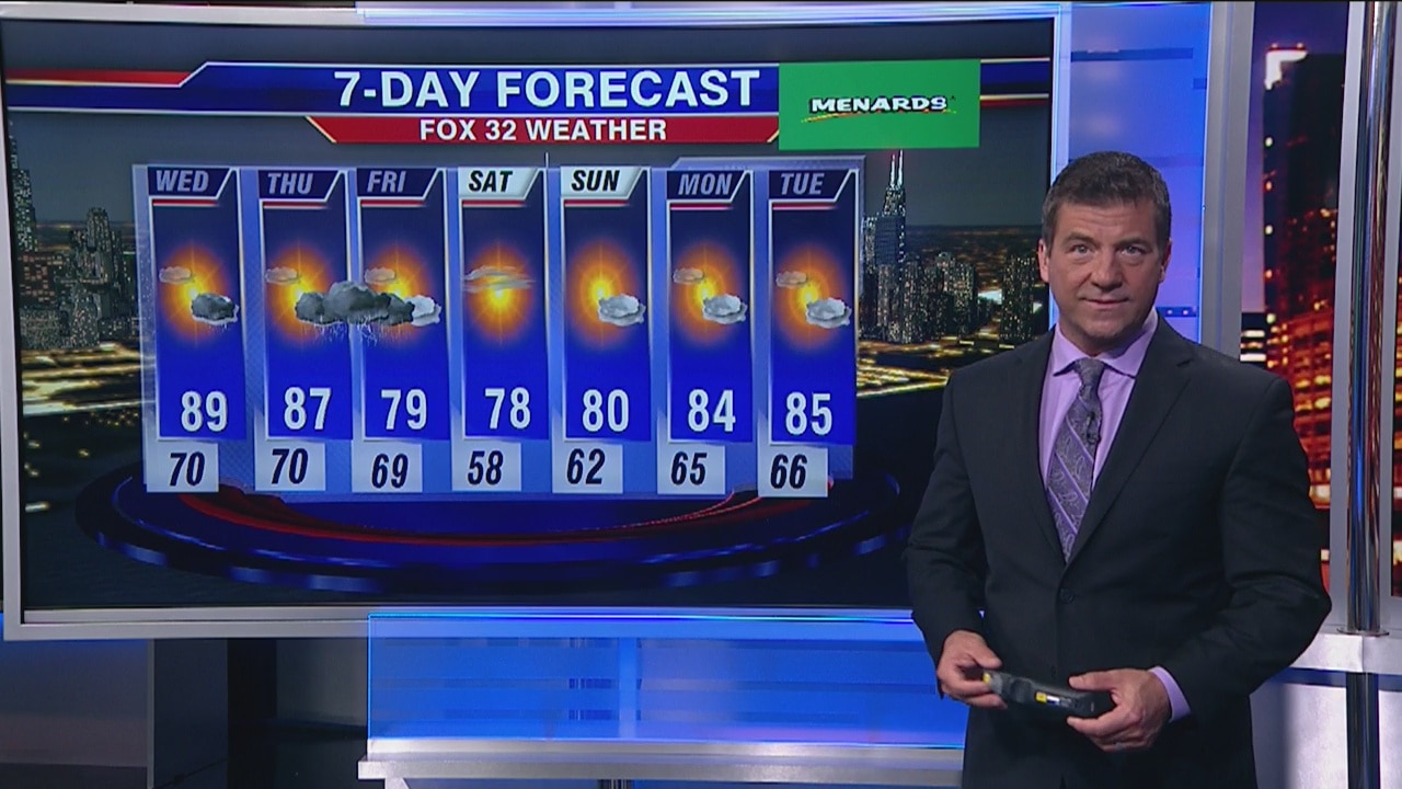 Chicagoland 10 p.m. weather: Sept. 10, 2019