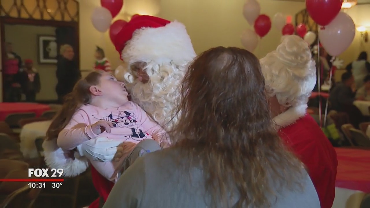 Philadelphia FOP hosts Breakfast with Santa for special needs children