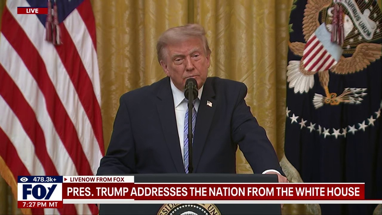 WATCH: President Trump's full primetime speech