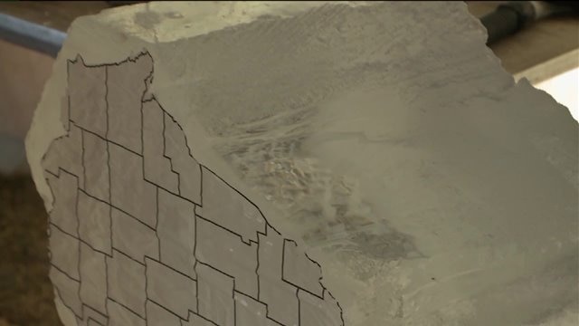 Sculpting the state out of ice