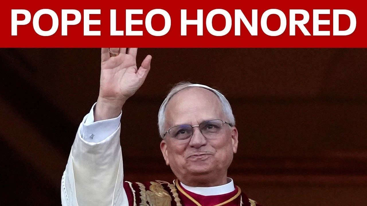 Pope Leo XIV receives 2026 Liberty Medal