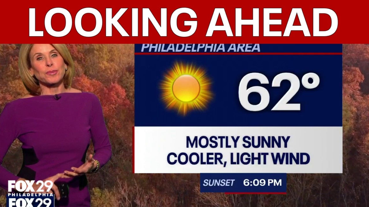 Philly area weather Thursday: More sunny weather ahead