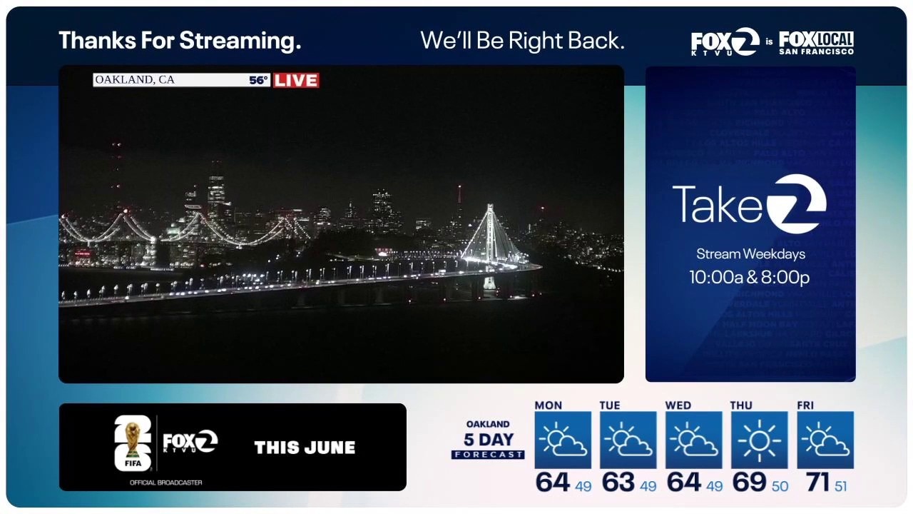 Live News: Fox 2 San Francisco at 10pm