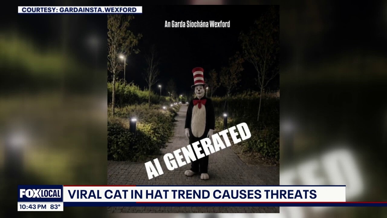 Viral Cat in the Hat trend sparks safety concerns