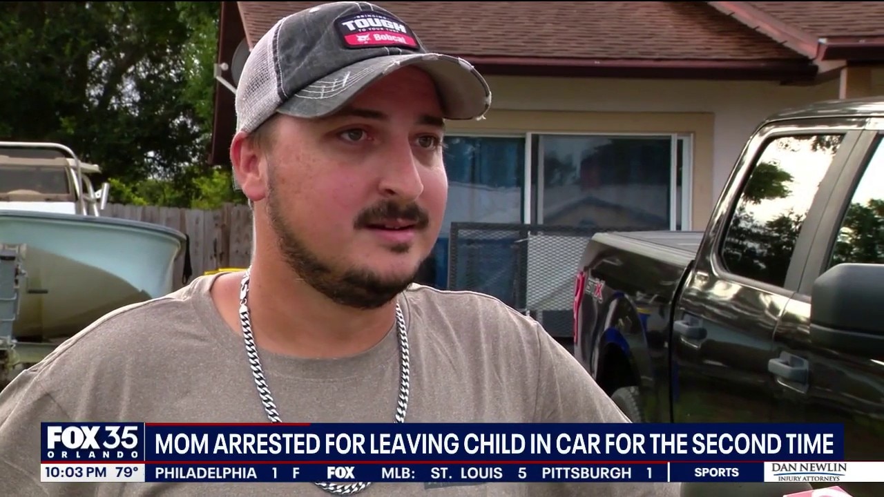 Concerned neighbor finds baby alone in running vehicle