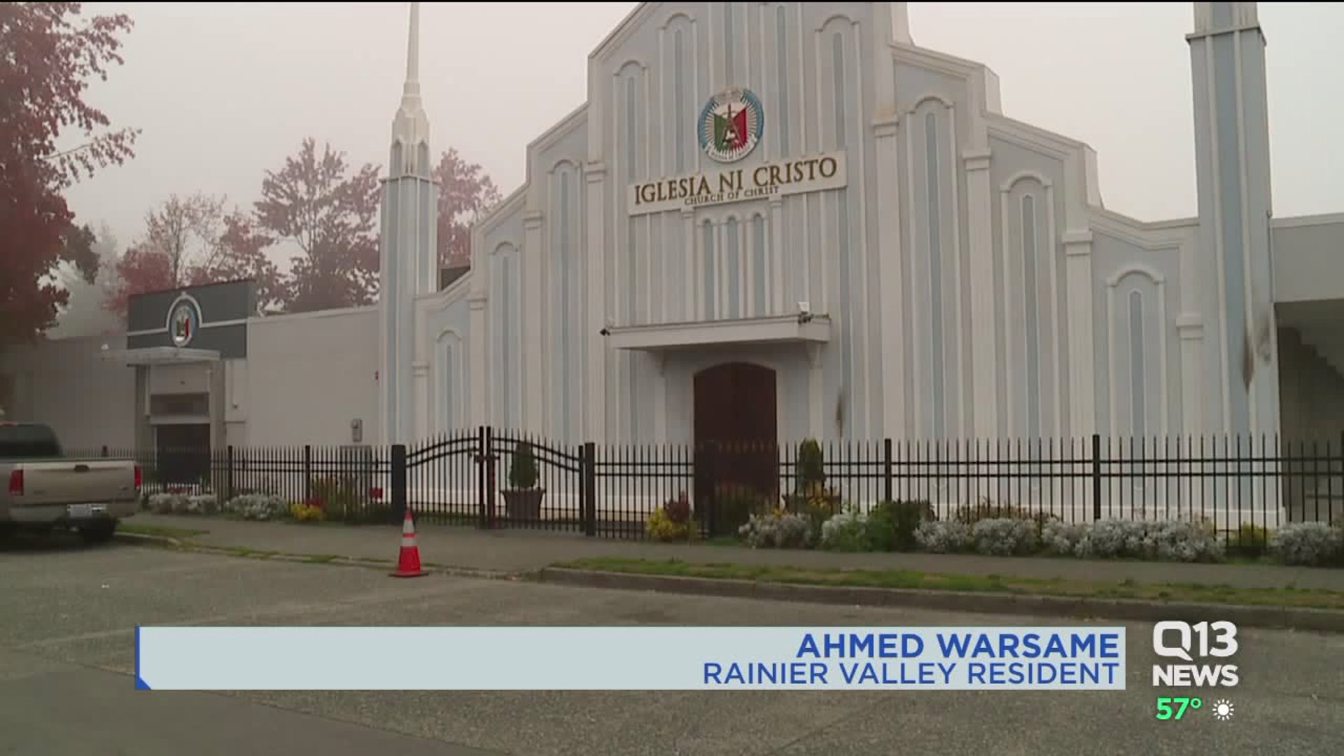 Suspected church arson