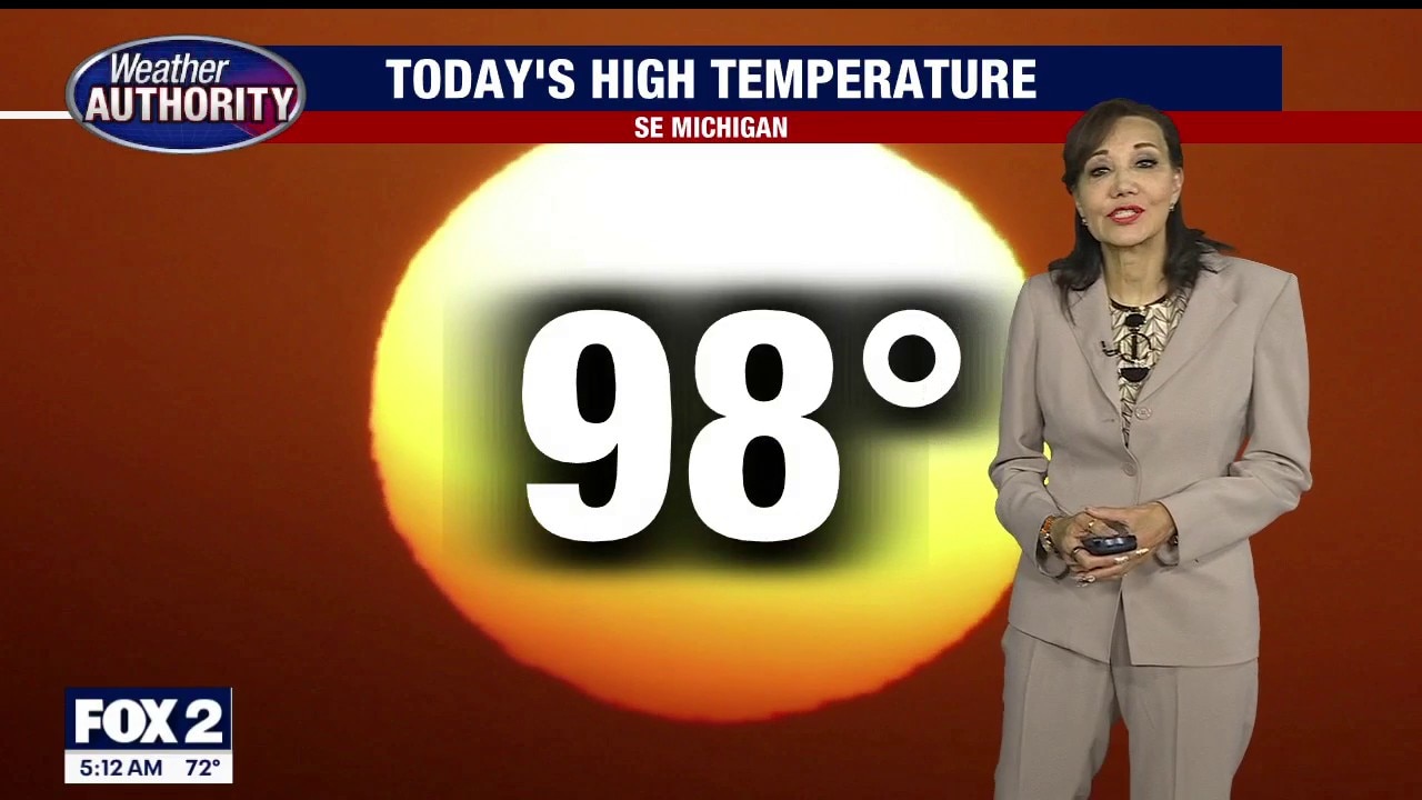 Heat advisory for SE Michigan until 8 p.m.