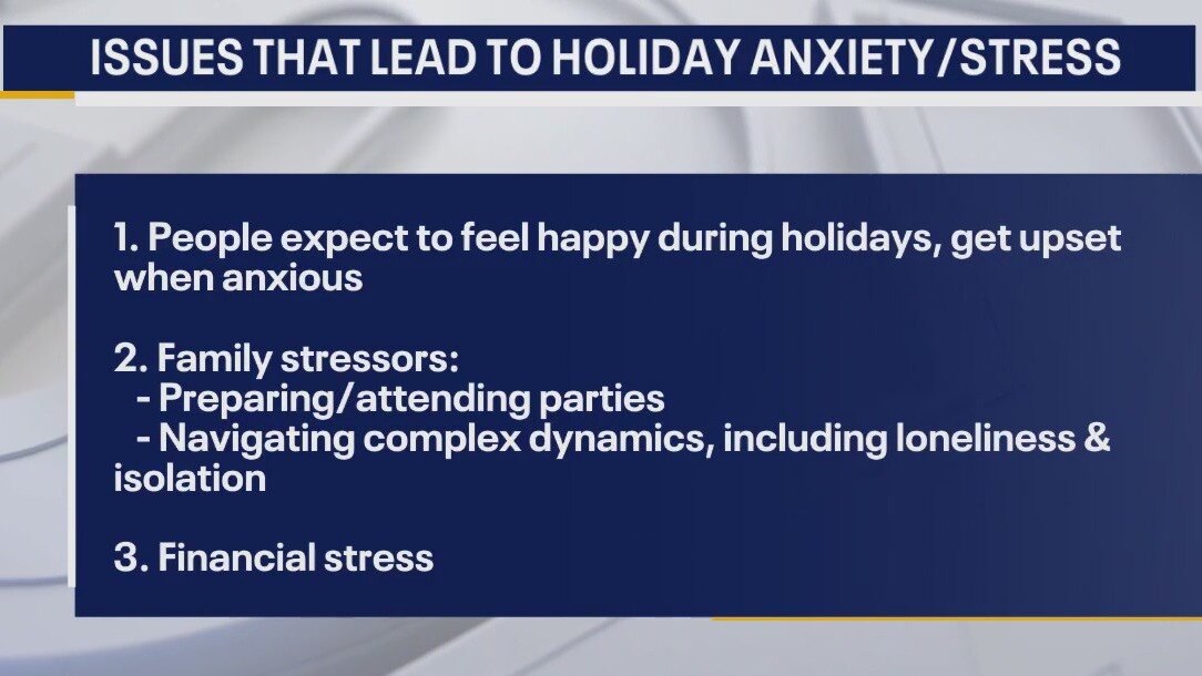 How to 'reframe' your anxiety during holidays