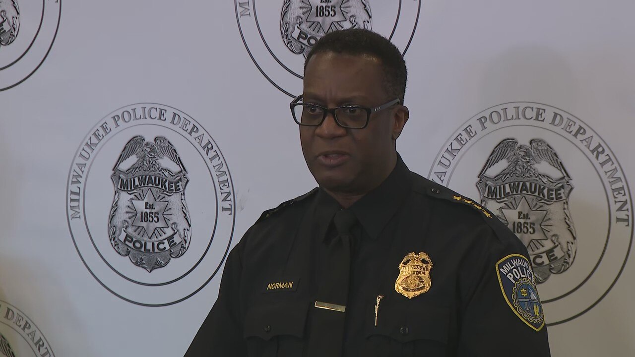 Milwaukee Police Chief Jeffrey Norman talks about weekend violence