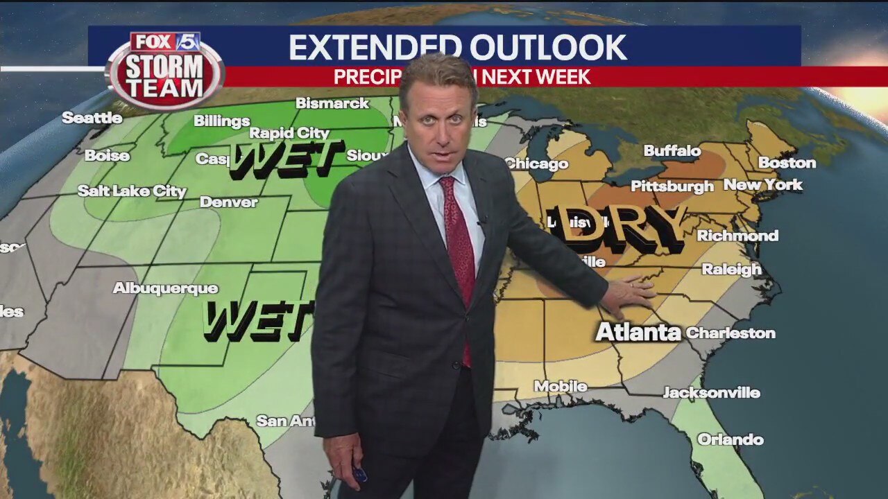 Monday afternoon forecast
