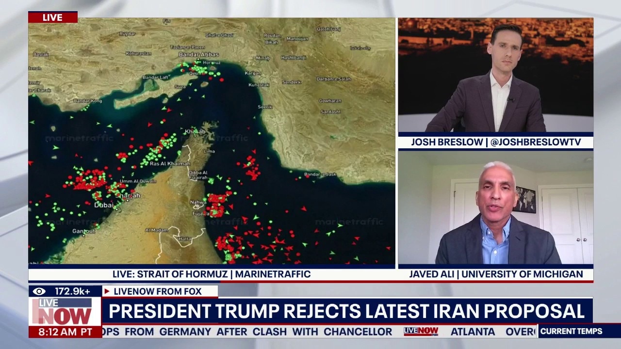 Trump rejects latest Iran proposal; U.S. warns on Hormuz sanctions