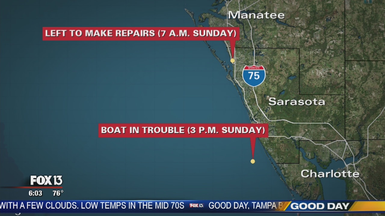 Family missing on sailboat