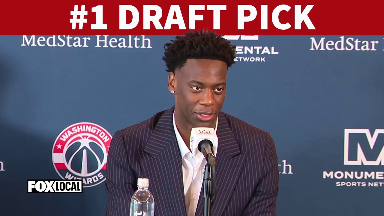 FULL: Wizards #1 draft pick AJ Dybantsa speaks at press conference