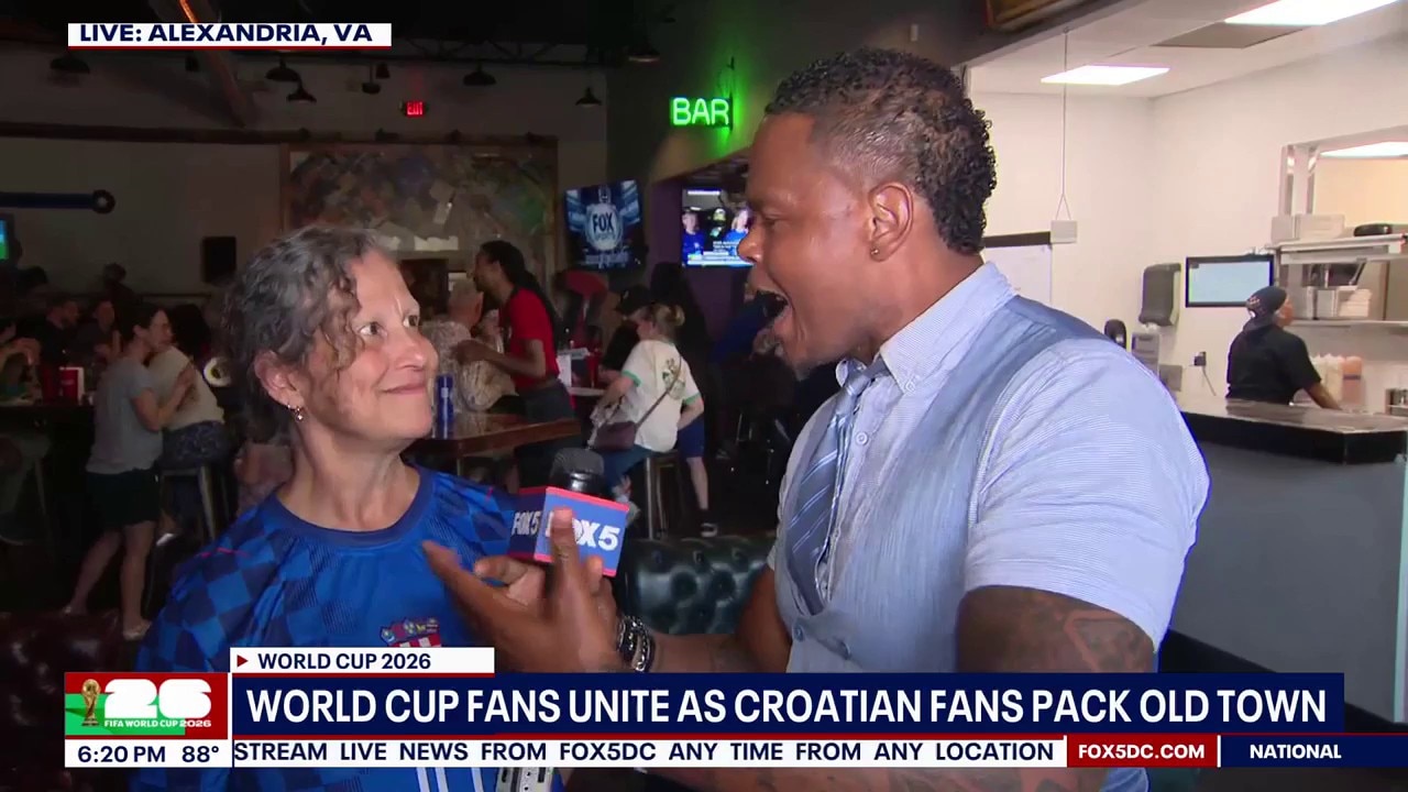 Croatia fans unite in Alexandria after World Cup loss against England