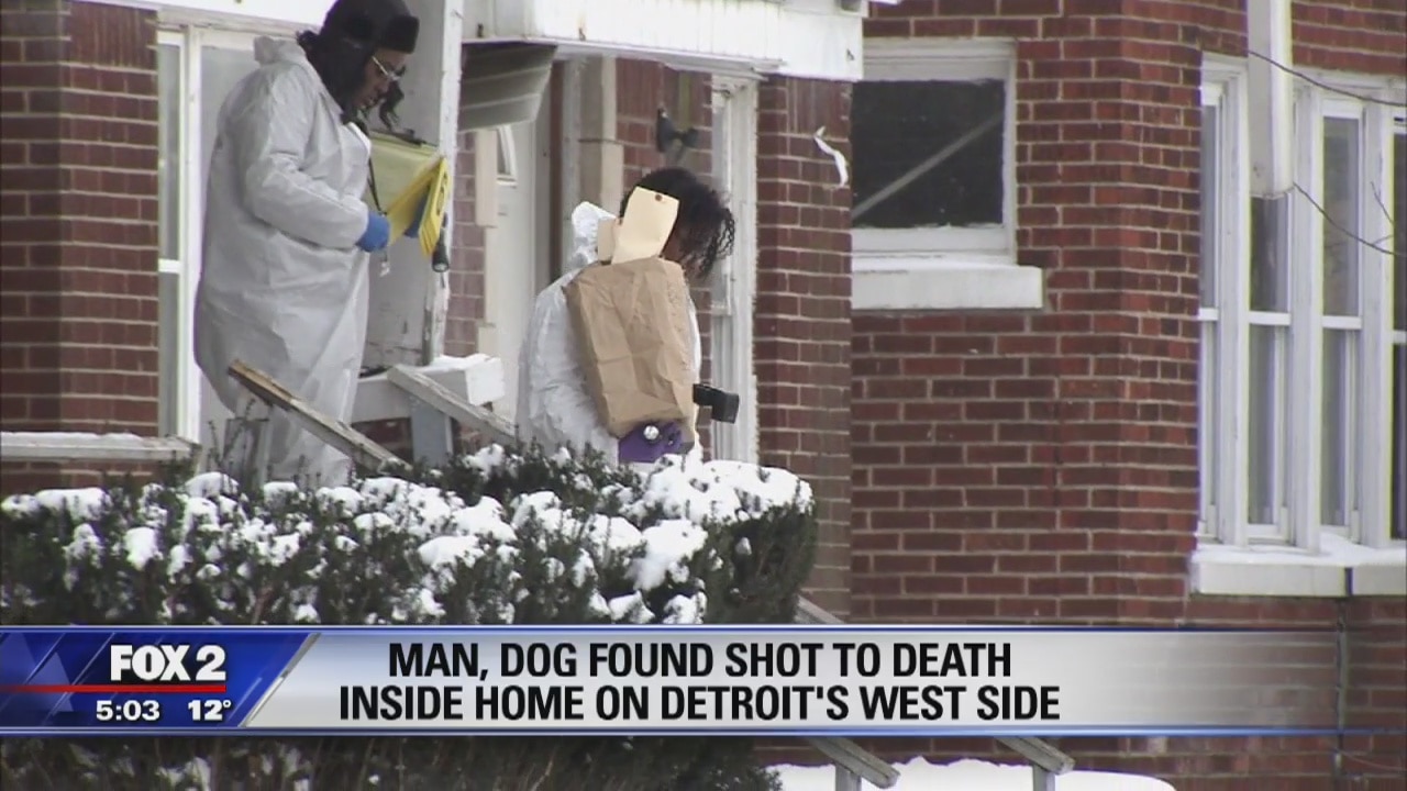 Woman finds friend, dog shot to death inside house