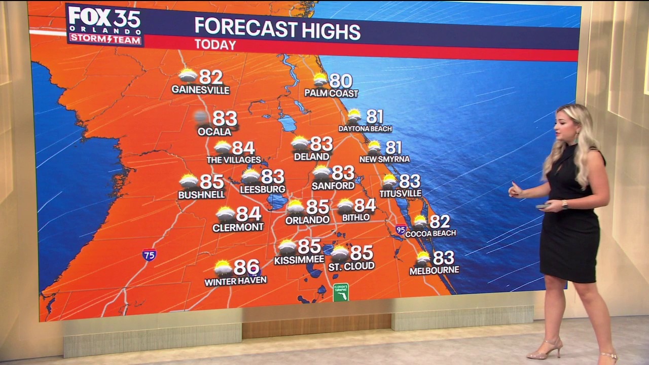 Orlando AM Weather Forecast: Higher rain chances this weekend