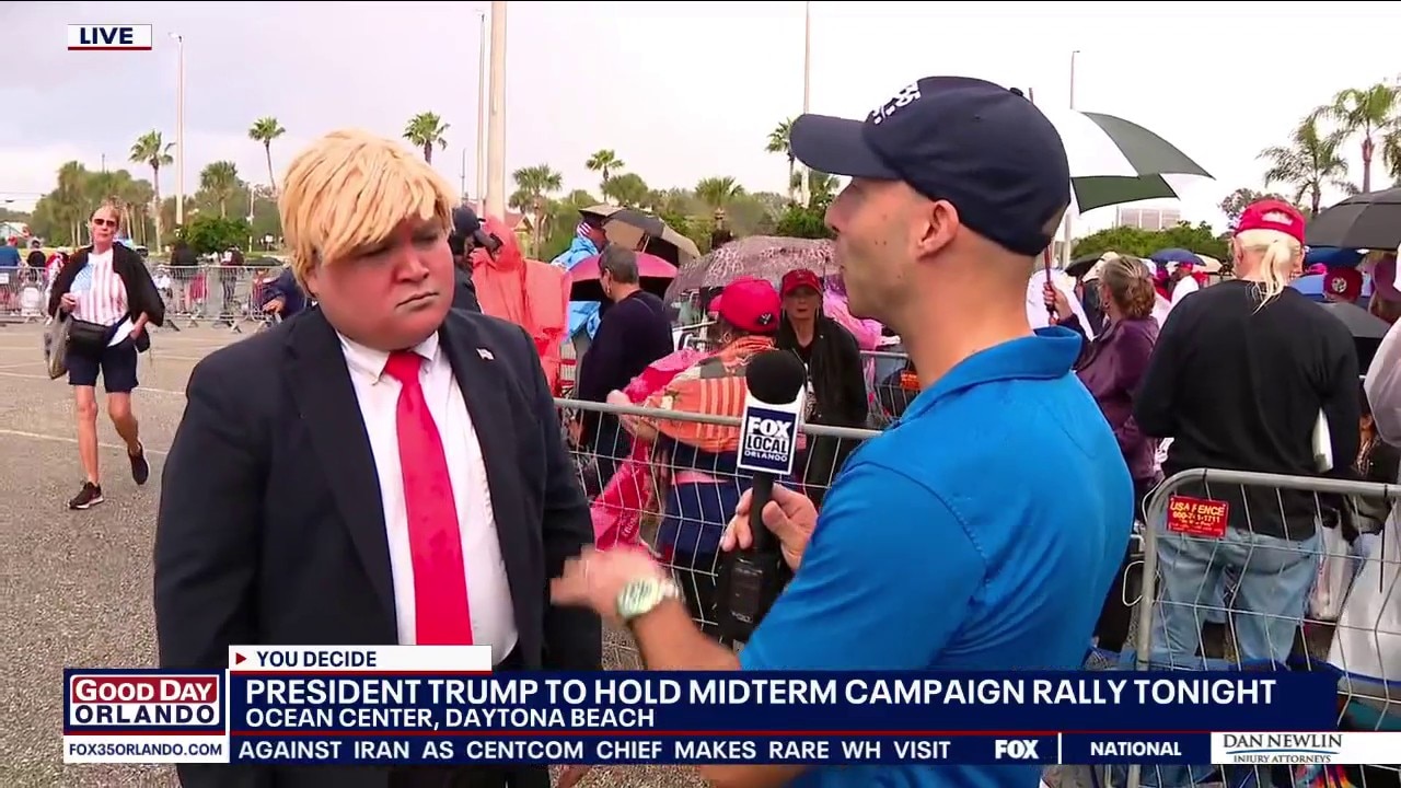 'Daytona Trump' ready for Trump's visit to Daytona Beach