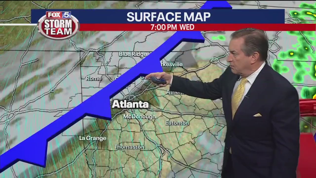 Wednesday evening forecast