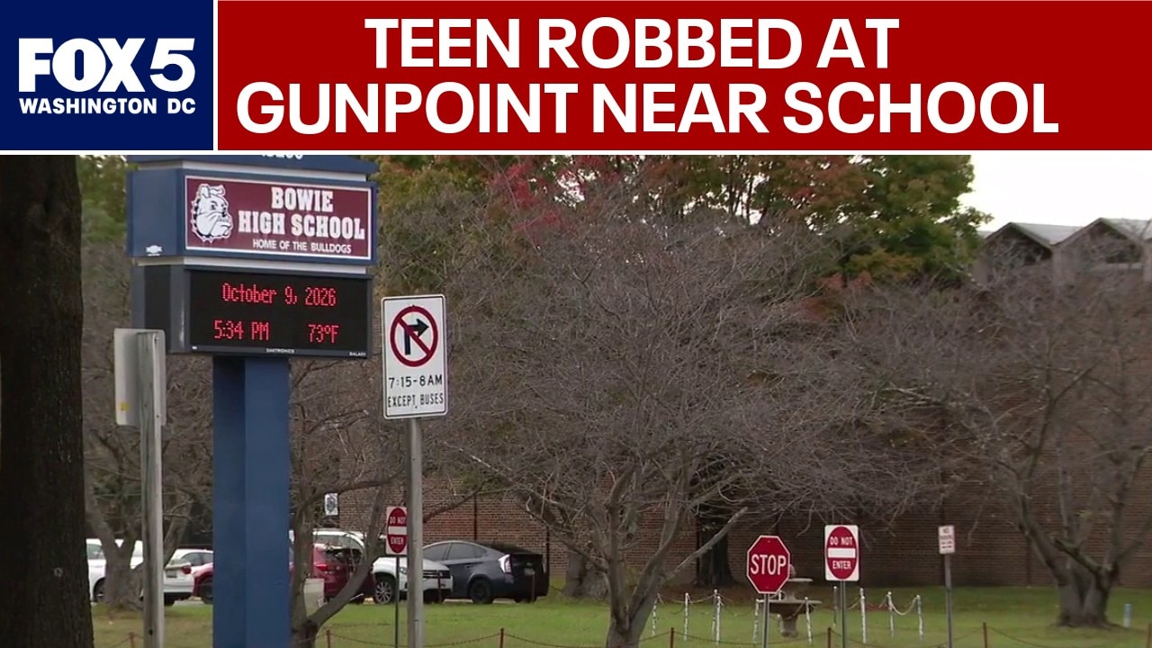 Maryland mother speaks out after teen robbed at gunpoint near high school