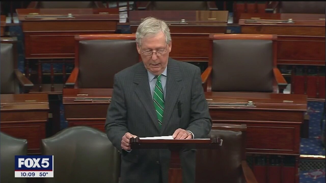 Details of Republican economic rescue plan become clearer as coronavirus pandemic spreads