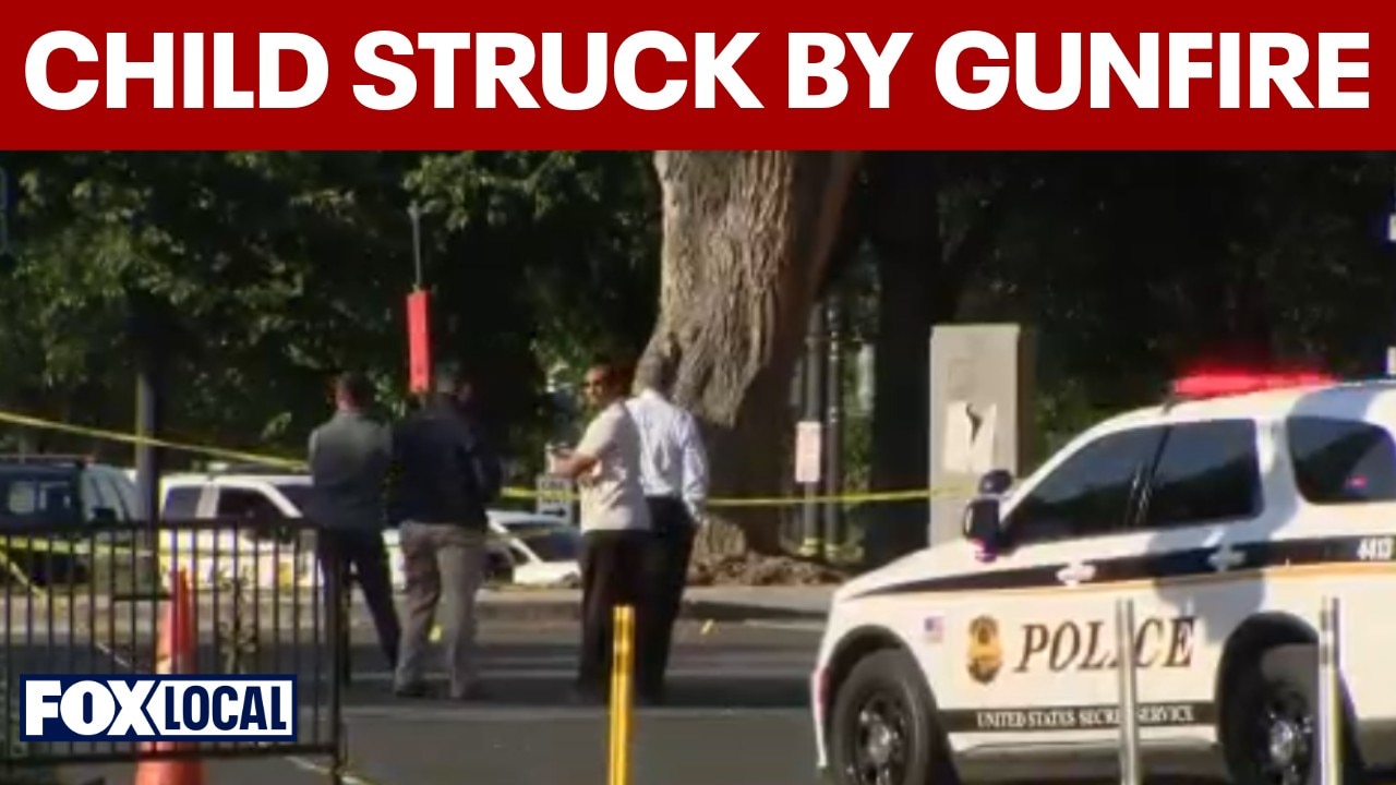 Child struck by stray gunfire during Secret Service incident near Washington Monument