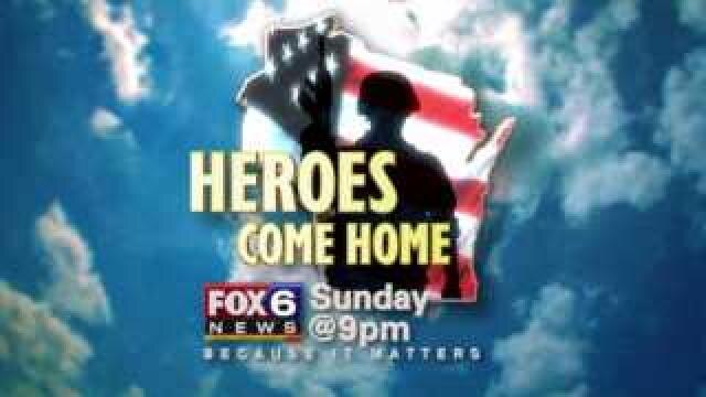 Heroes come home, Sunday at 9