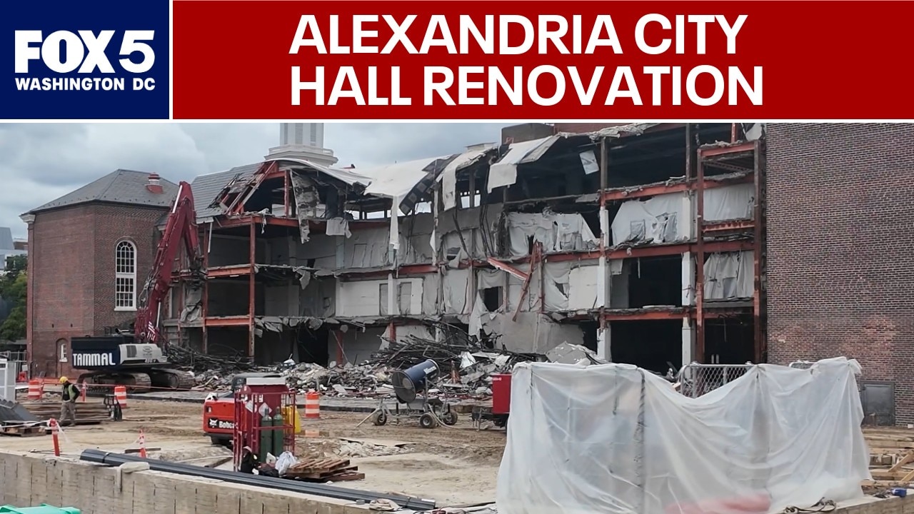 Alexandria City Hall renovation hits asbestos trouble