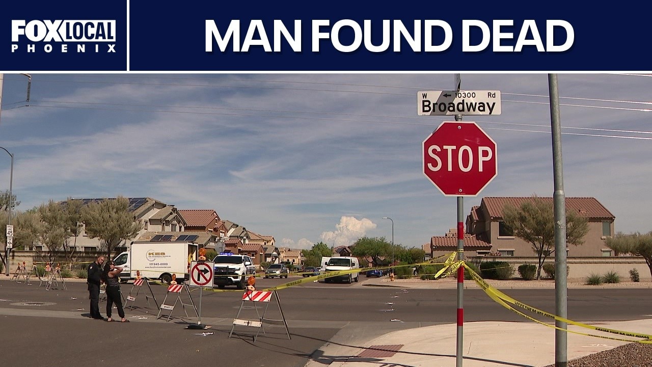 Man found dead in West Phoenix neighborhood