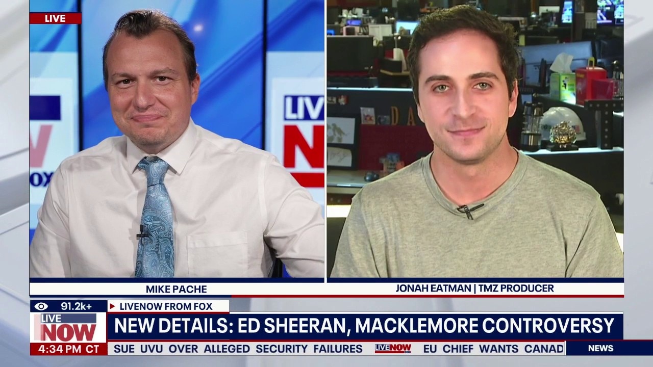 New details: Ed Sheeran, Macklemore controversy 