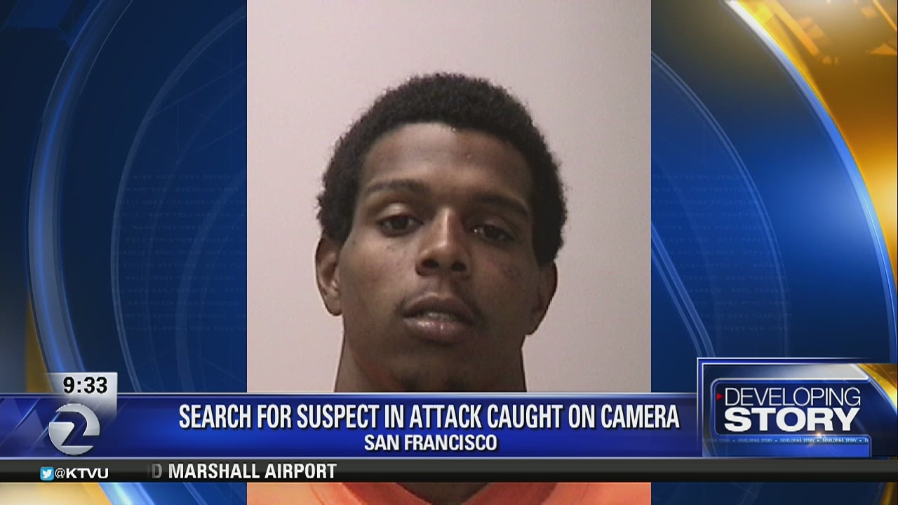 Suspect wanted for brutally beating man in downtown SF
