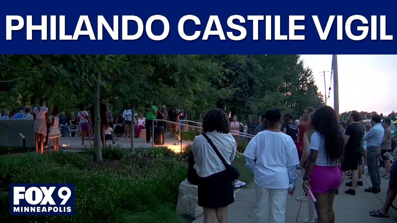 Vigil held for Philando Castile shooting anniversary