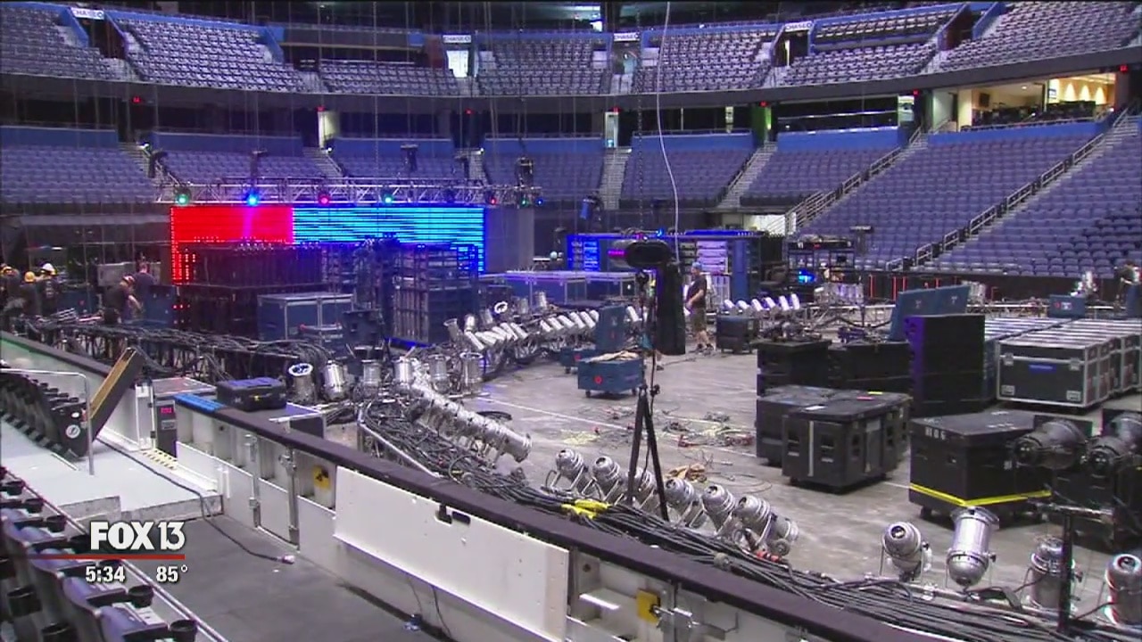 WWE Monday Night Raw comes to Tampa