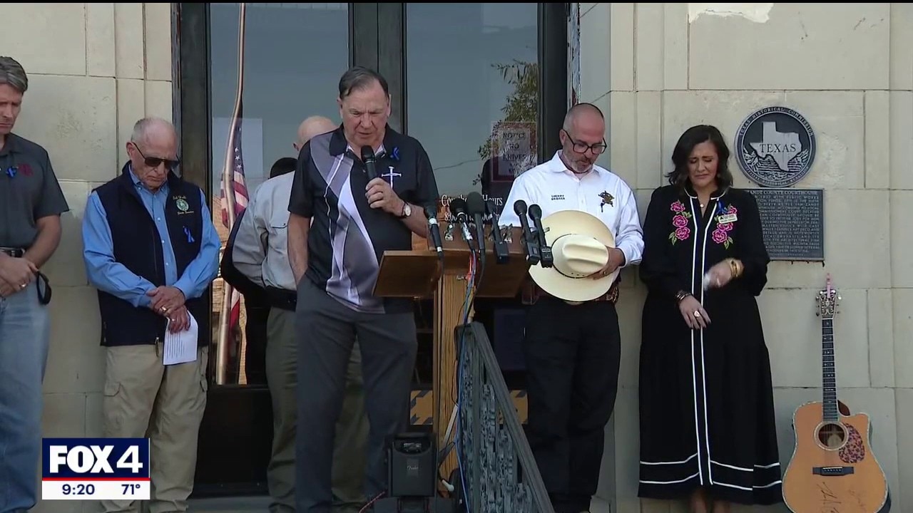 Vigil held for Van Zandt County children, deputy