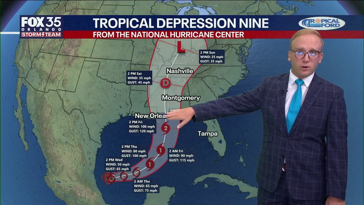 ▶Orlando Forecast: Tropical Depression Soon to Form, Rainiest Week of the Year Orlando Forecast: Hurricane Soon to Form, Rainiest Week of the Year