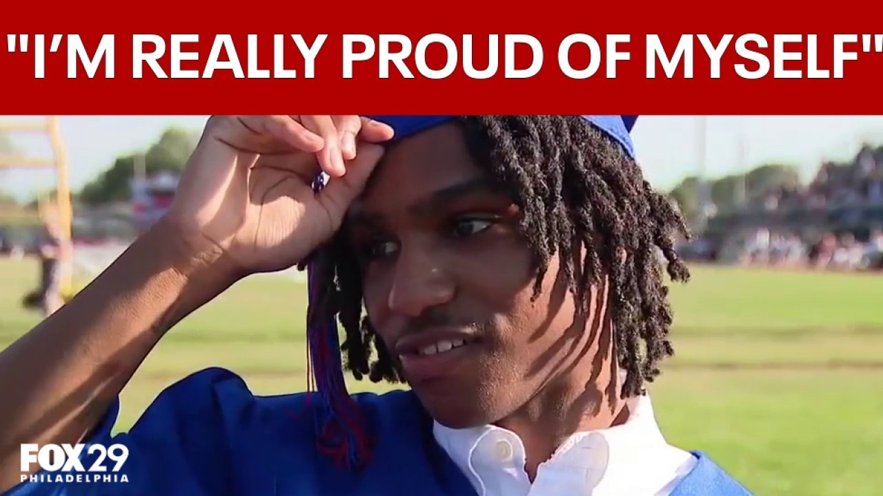 South Jersey teen graduates after 2024 shooting, brain injury