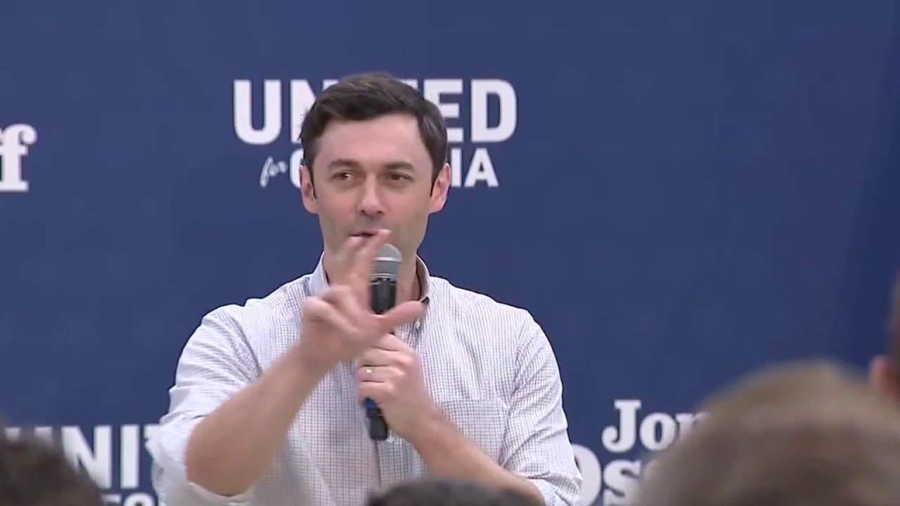Pete Buttigieg joins Ossoff in Atlanta rally