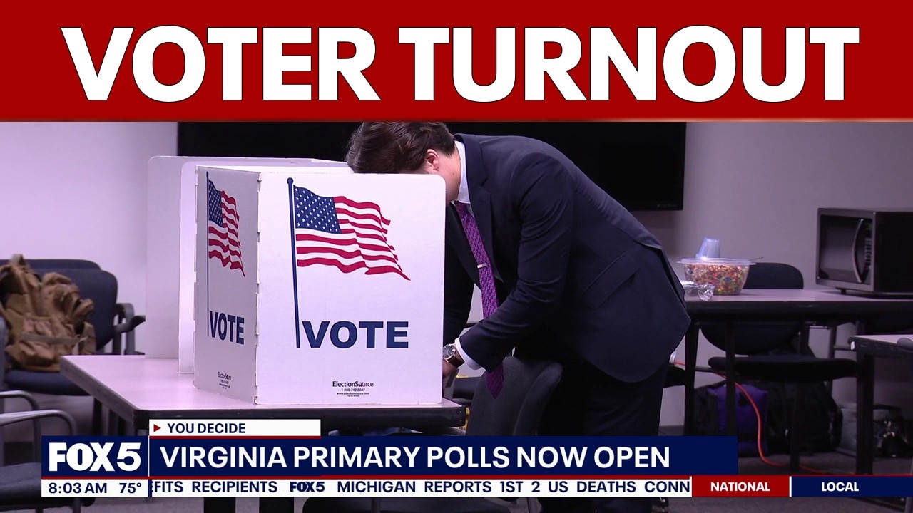 Low turnout reported at some Virginia polling places on primary day