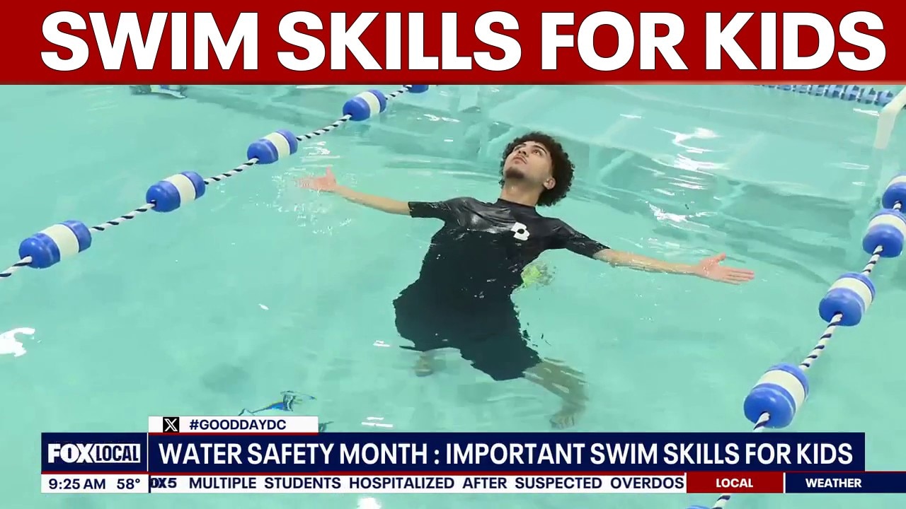 Water Safety Month: Important swim skills for kids