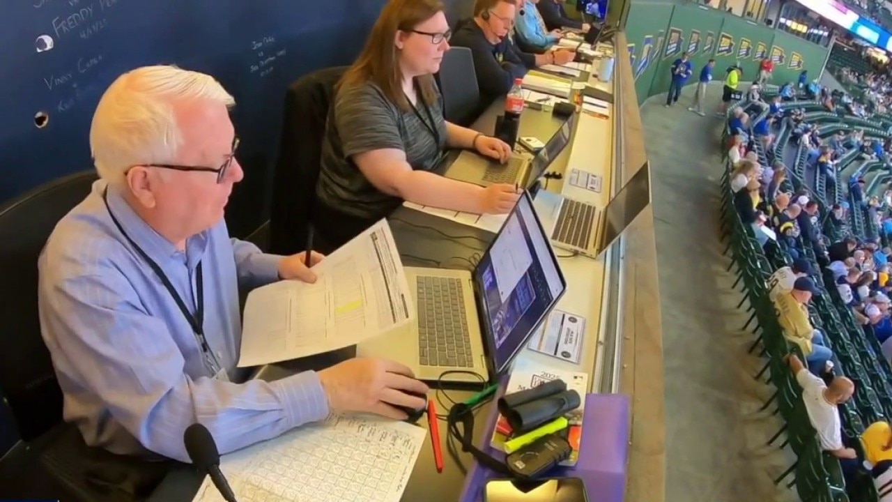 Tim O'Driscoll marks 40th season ass official scorer with Brewers