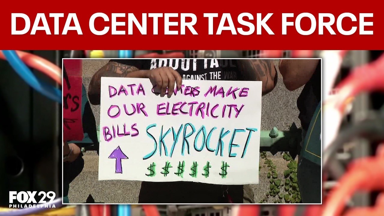 Philadelphia launches data center task force amid concerns over energy and environment