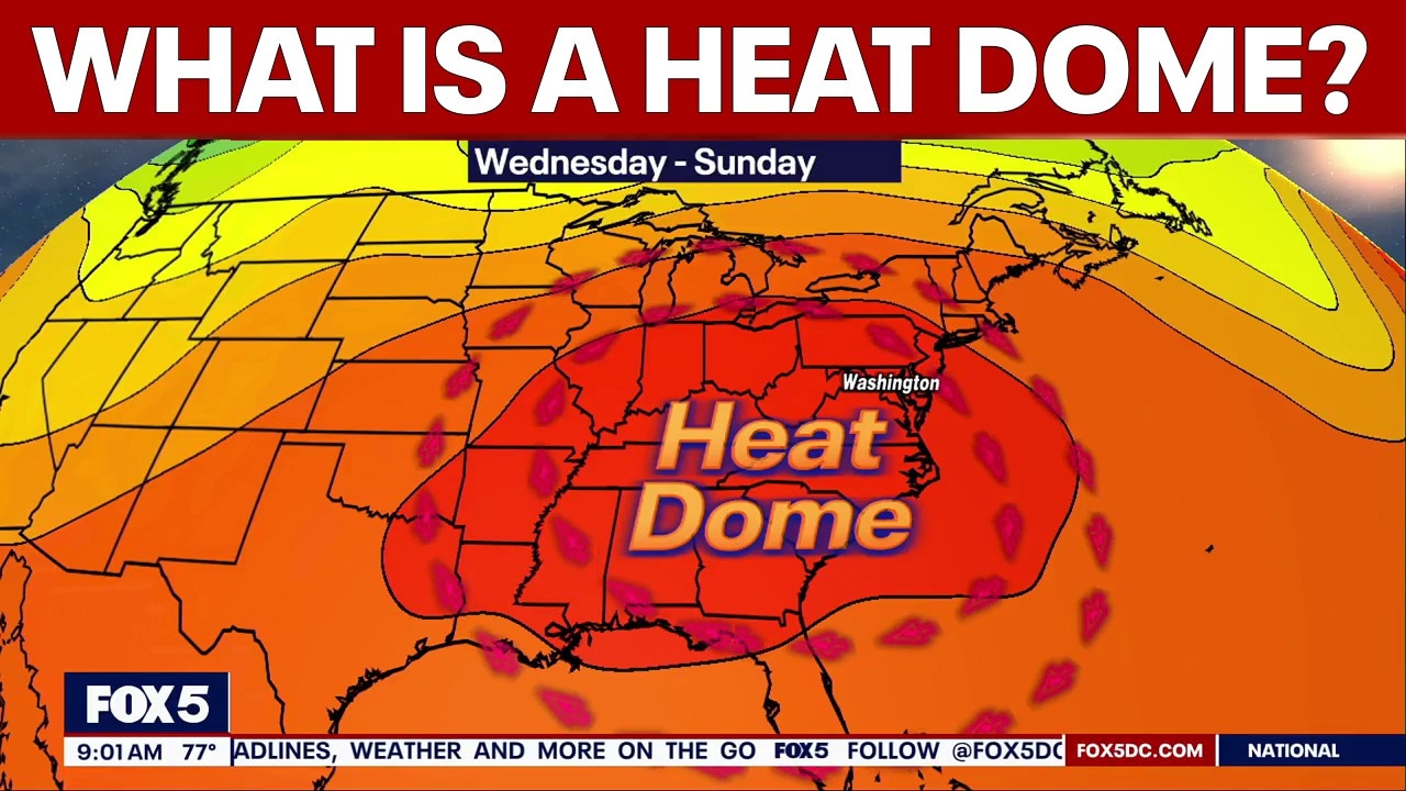 What is a heat dome? How will it impact the DC region?