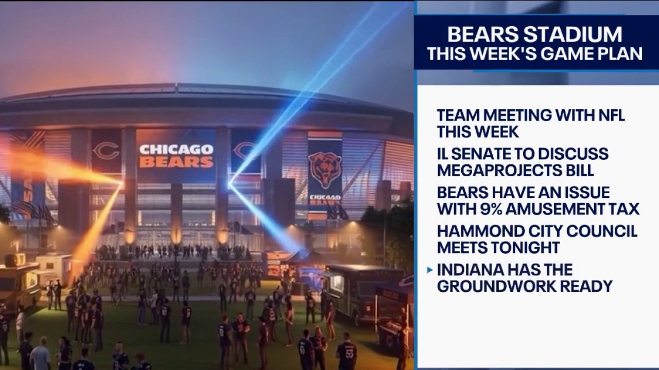 Bears stadium talks heat up as lawmakers weigh competing plans in Illinois and Indiana