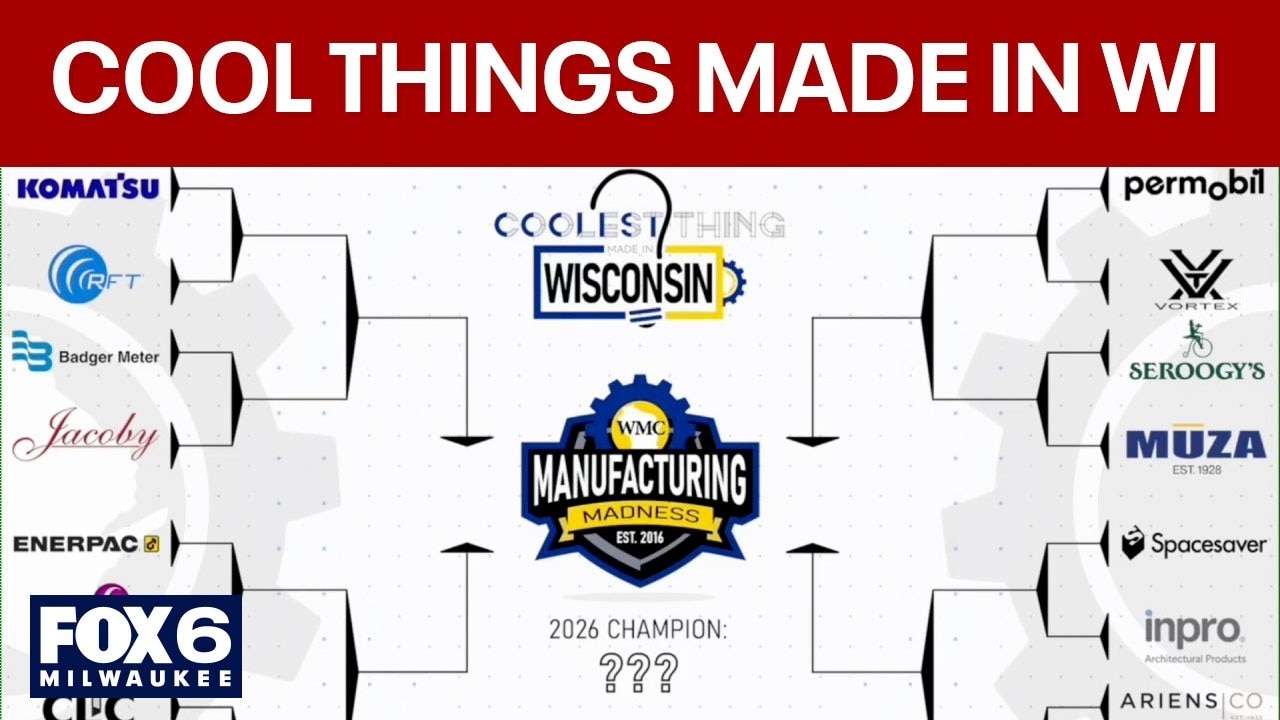 2026 Coolest Thing Made in Wisconsin: Round of 16