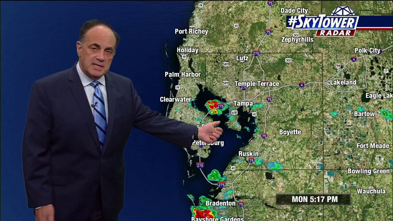 Tampa weather | Monday evening forecast
