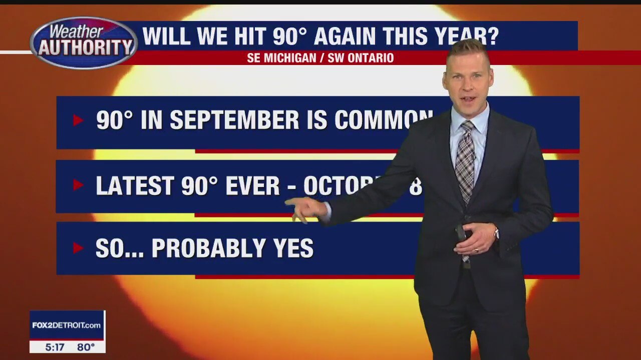 A mostly dry and mostly warm Wednesday